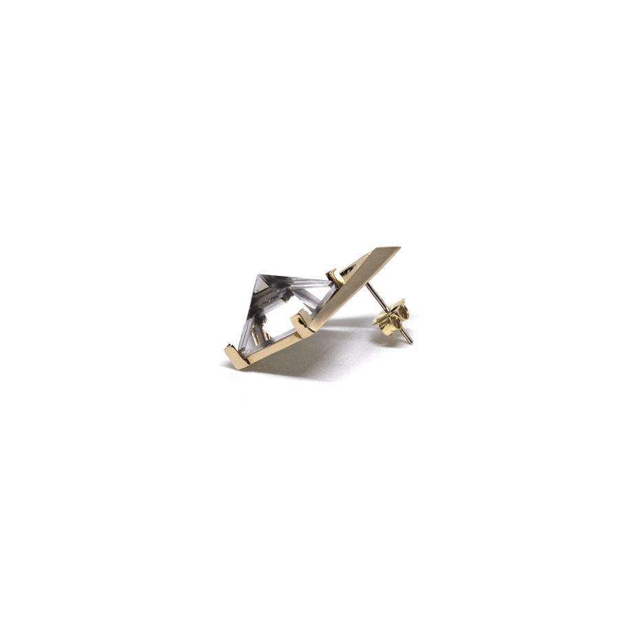 'Entropia' earrings with 'Sacred heart' ENTROPIA | OR S CDR-LASBRO CUO EX VO